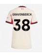 Billige Liverpool Ryan Gravenberch #38 Bortedrakt Dame 2025-26 Kortermet